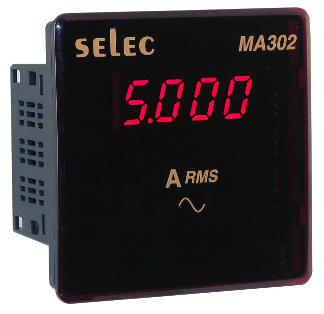 Selec MA302 : Đồng hồ ampe hiện số 96x96