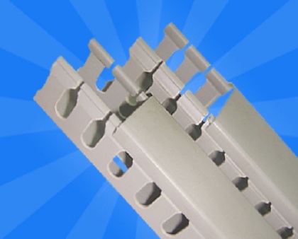 What are the different sizes of trunking and trim profiles available for nẹp xương cá?